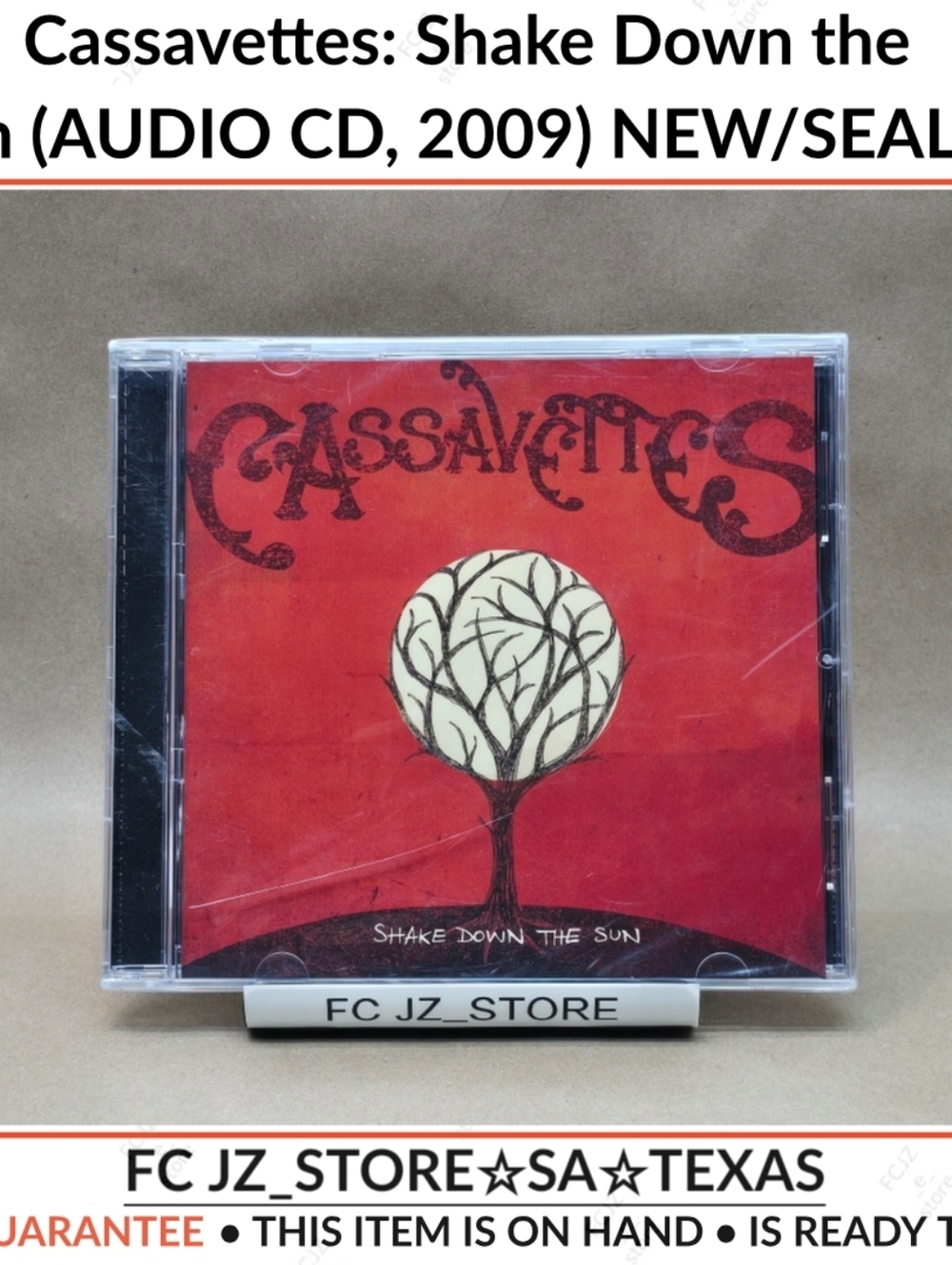 Cassavettes: Shake Down the Sun (AUDIO CD, 2009) NEW/SEALED